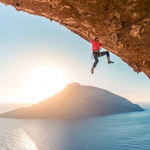 Alpinisti na otoku Kalymnosu