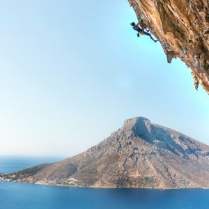 Alpinisti na otoku Kalymnosu