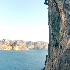 Alpinisti na otoku Kalymnosu