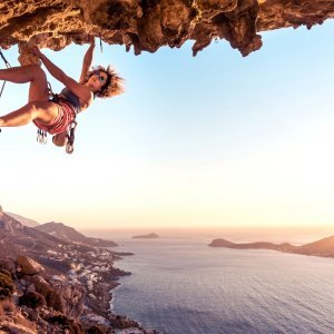 Alpinisti na otoku Kalymnosu