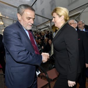 Milan Bandić i predsjednica RH Kolinda Grabar Kitarović