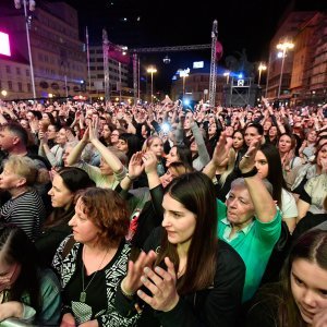 Koncert Tonyja Cetinskog u povodu drugog rođendana Magente 1 Hrvatskog Telekoma