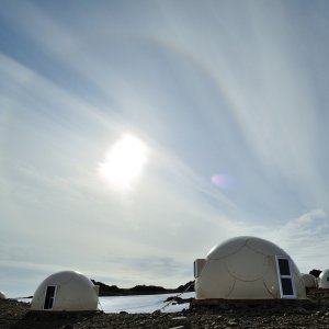 Hotel The White Desert na Antarktici