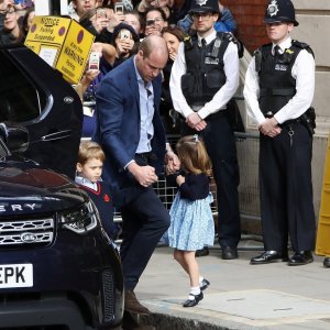 Prince William, princ George, princeza Charlotte