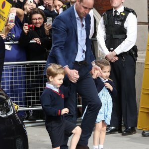 Prince William, princ George, princeza Charlotte