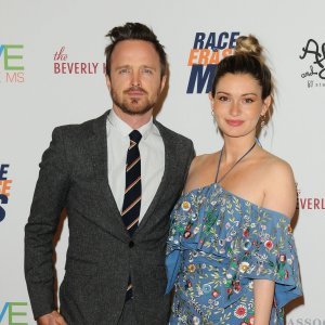 Aaron Paul i Lauren Parsekian