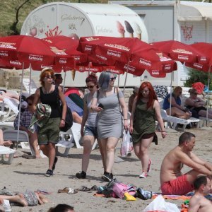 Ljetni ugođaj na splitskim plažama