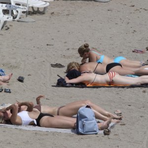 Ljetni ugođaj na splitskim plažama