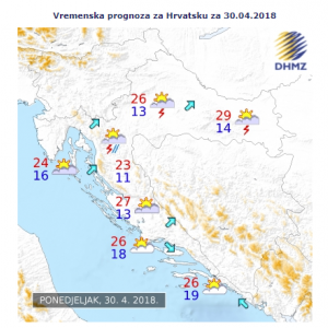 Hrvatska 30. travnja