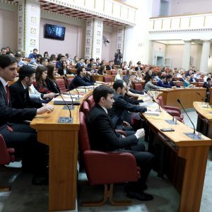 Studenti na simuliranoj sjednici Sabora RH