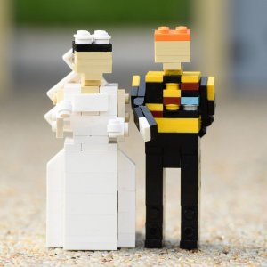 Kraljevsko vjenčanje od LEGO kockica