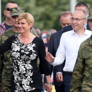 Kolinda Grabar Kitarović, Damir Krstičević