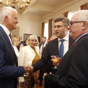 Zvonko Kusić, Andrej Plenković i Luka Bebić