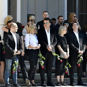 Pogreb novinarke i urednice Nove TV Tatjane Krajač