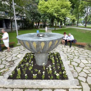 Obnovljeni park i fontana Tratinčica