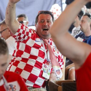 Hrvatski navijači u Kalinjingradu