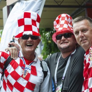 Hrvatski navijači u Kalinjingradu