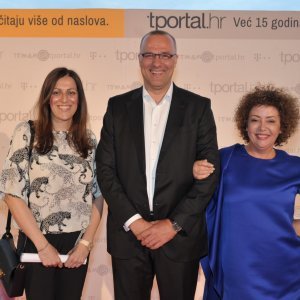 Danijela Jozić, Davor Tomašković i Branka Bajt