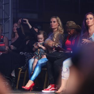 Coco Austin s kćerkicom Chanel na koncertu Ice T-ja u Zagrebu
