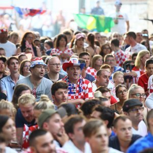 Navijačka atmosfera u Splitu