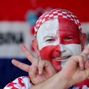 Navijači spremni za utakmicu Hrvatske i Islanda