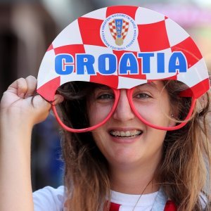 Navijači spremni za utakmicu Hrvatske i Islanda