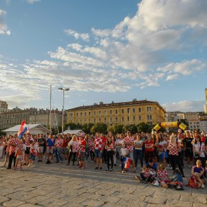 Navijači u Rijeci