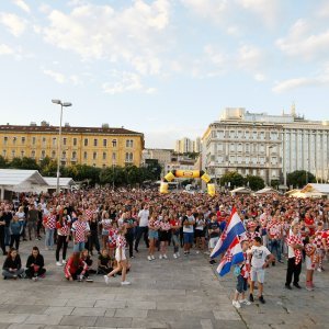 Navijači u Rijeci