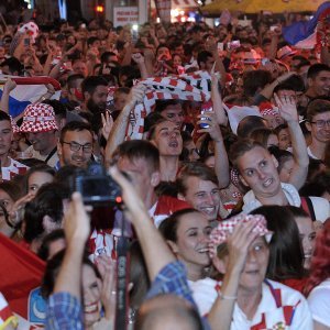 Navijači u Zagrebu