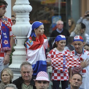 Navijači u Zagrebu