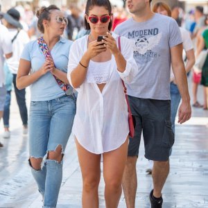 Dubrovnik: Atraktivna moda na Stradunu