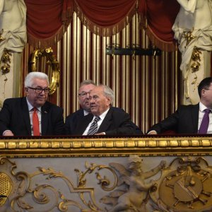 Luka Bebić, Josip Manolić, Vladimir Šeks i Domagoj Ivan Milošević