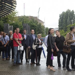 Dolazak vjerovnika Agrokora na ročiste o nagodbi