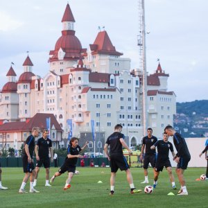 Zadnji trening uoči utakmice Rusija - Hrvatska