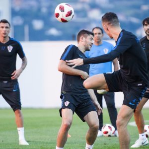 Zadnji trening uoči utakmice Rusija - Hrvatska