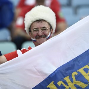 Navijači na stadionu u Sočiju