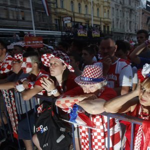 Navijači u Zagrebu