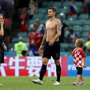 Luka Modrić i Dejan Lovren