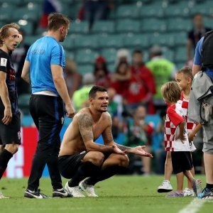 Luka Modrić i Dejan Lovren