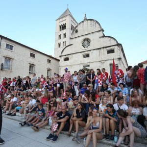 Navijači u Šibeniku