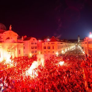 Navijači u Dubrovniku