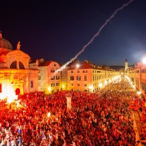 Navijači u Dubrovniku