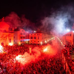 Navijači u Dubrovniku