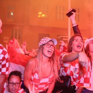 Navijači u Zagrebu