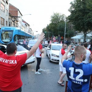 Zagreb: Navijači blokirali Maksimirsku ulicu