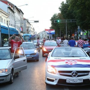 Zagreb: Navijači blokirali Maksimirsku ulicu