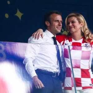 Emmanuel Macron i Kolinda Grabar Kitarović