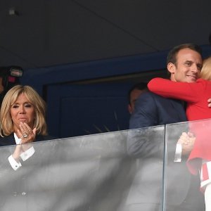 Brigitte Macron, Emmanuel Macron i Kolinda Grabar Kitarović