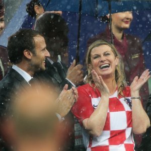 Emmanuel Macron i Kolinda Grabar Kitarović