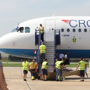 Vatreni sletjeli u Zračnu luku Dr. Franjo Tuđman